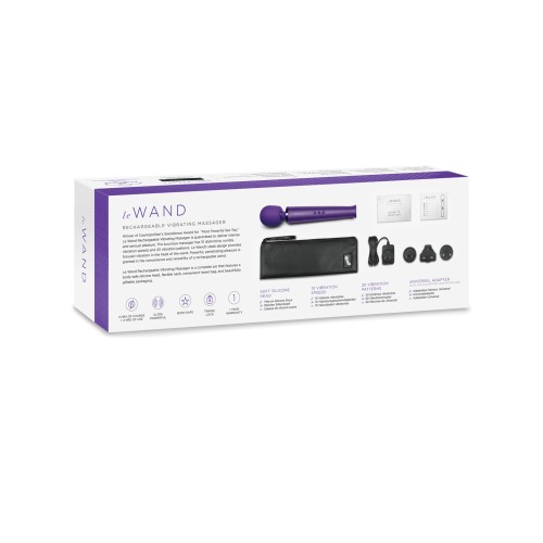 Le Wand Rechargeable Massager - Purple