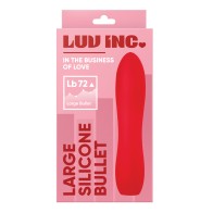 Luv Inc. Large Silicone Bullet - Red