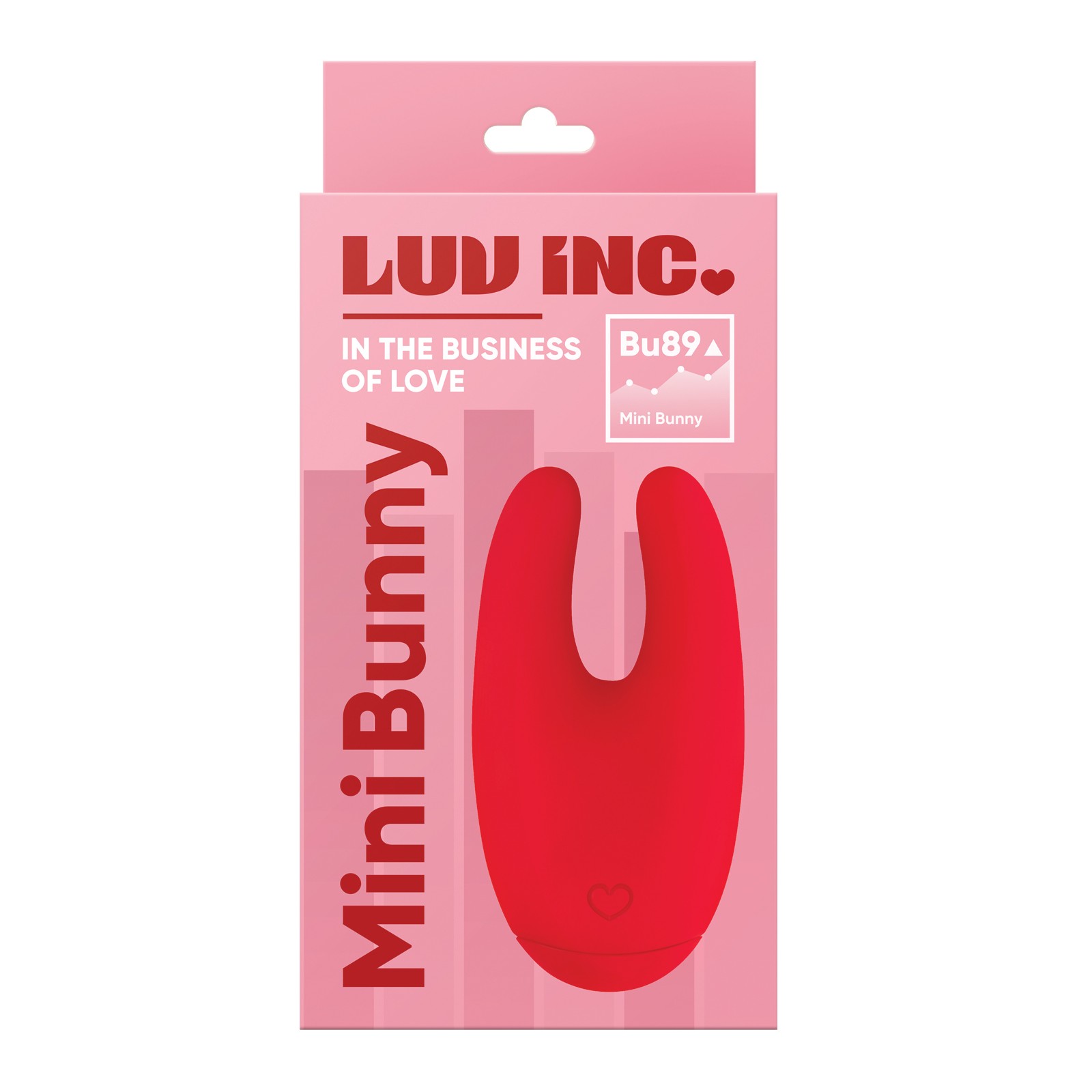 Luv Inc. U-Shape Mini Bunny for Delightful Pleasure