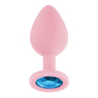 Jeweled Silicone Butt Plug