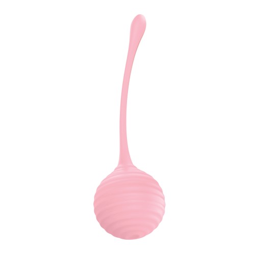 Juego de Bolas de Kegel de Silicona Luv Inc. - Rosa Claro