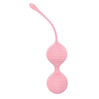 Juego de Bolas de Kegel de Silicona Luv Inc. - Rosa Claro