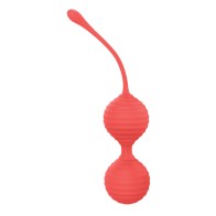 Conjunto de Bolas Kegel de Silicona Luv Inc. Coral