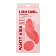 Luv Inc. Coral Panty Vibrator for discreet pleasure