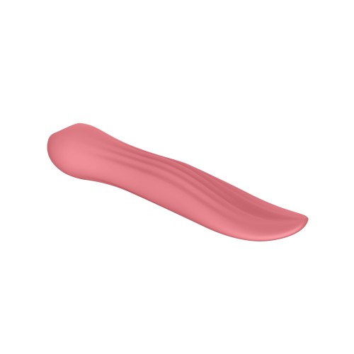 Luv Inc. Taupe Tongue Vibrator - Discreet Pleasure