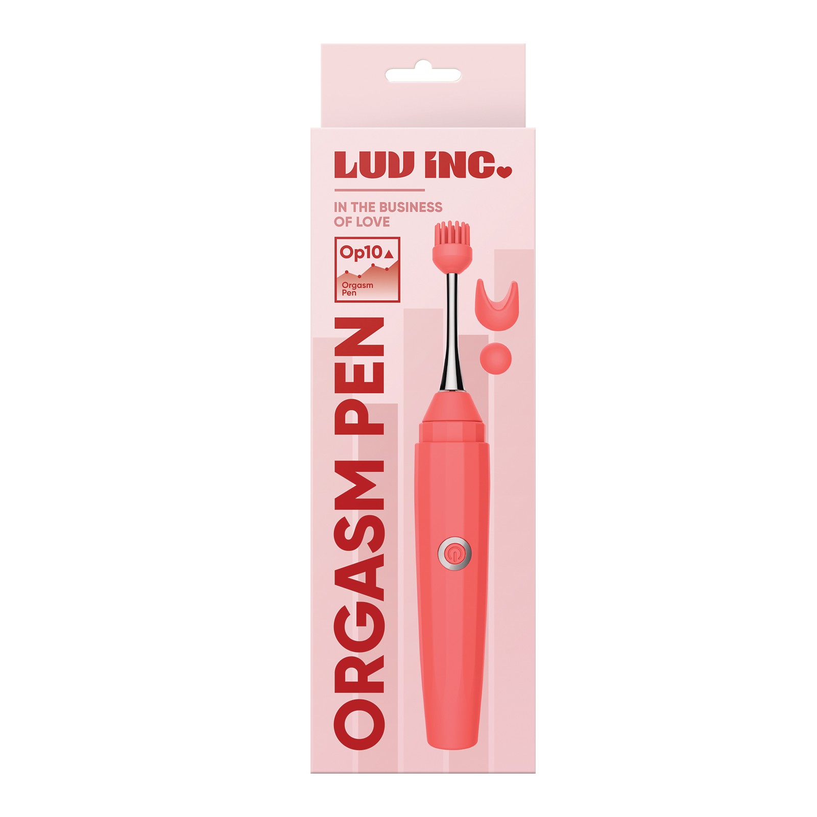 Luv Inc. Orgasm Pen with Attachments