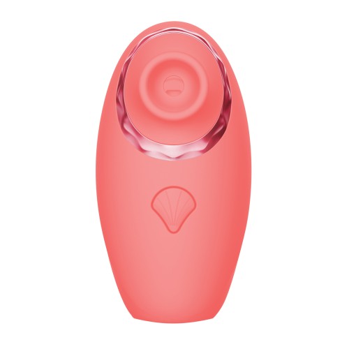 Luv Inc. Triple-Action Clitoral Vibrator Coral