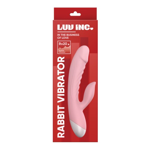 Luv Inc. Rabbit Vibrator for Dual Stimulation