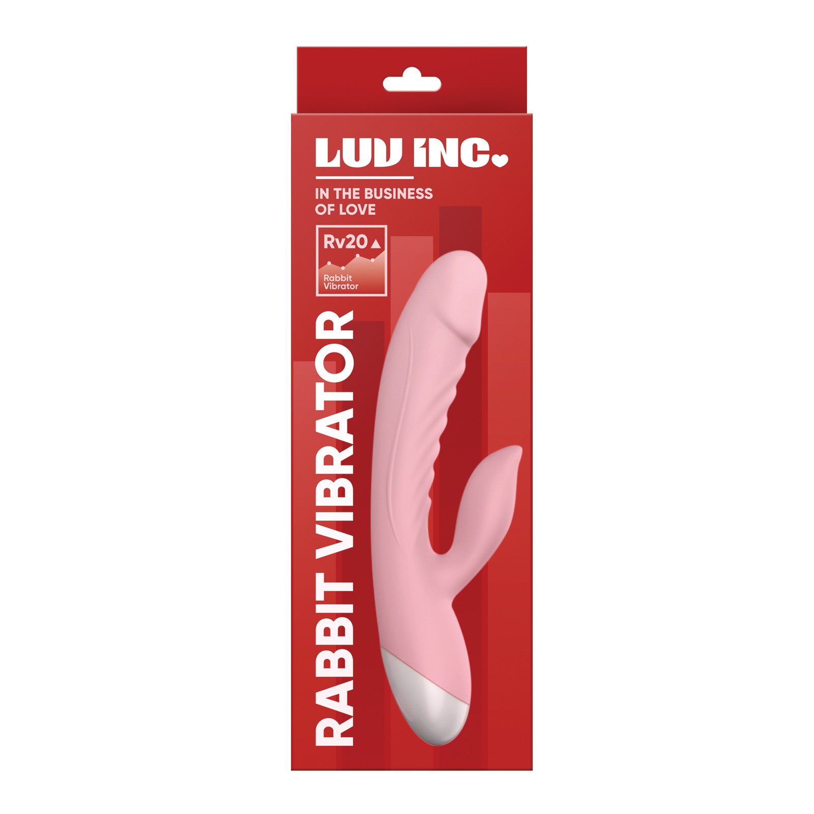 Luv Inc. Rabbit Vibrator for Dual Stimulation