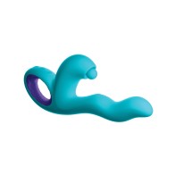 Femme Funn Klio Triple Action Rabbit Vibrator - Turquoise