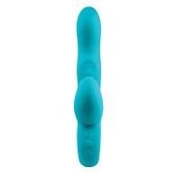 Femme Funn Klio Triple Action Rabbit Vibrator - Turquoise