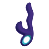 Femme Funn Klio Dark Purple Triple Action Rabbit Vibrator