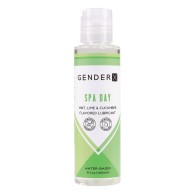 Gender X Flavored Lube Spa Day | Comfort and Pleasure