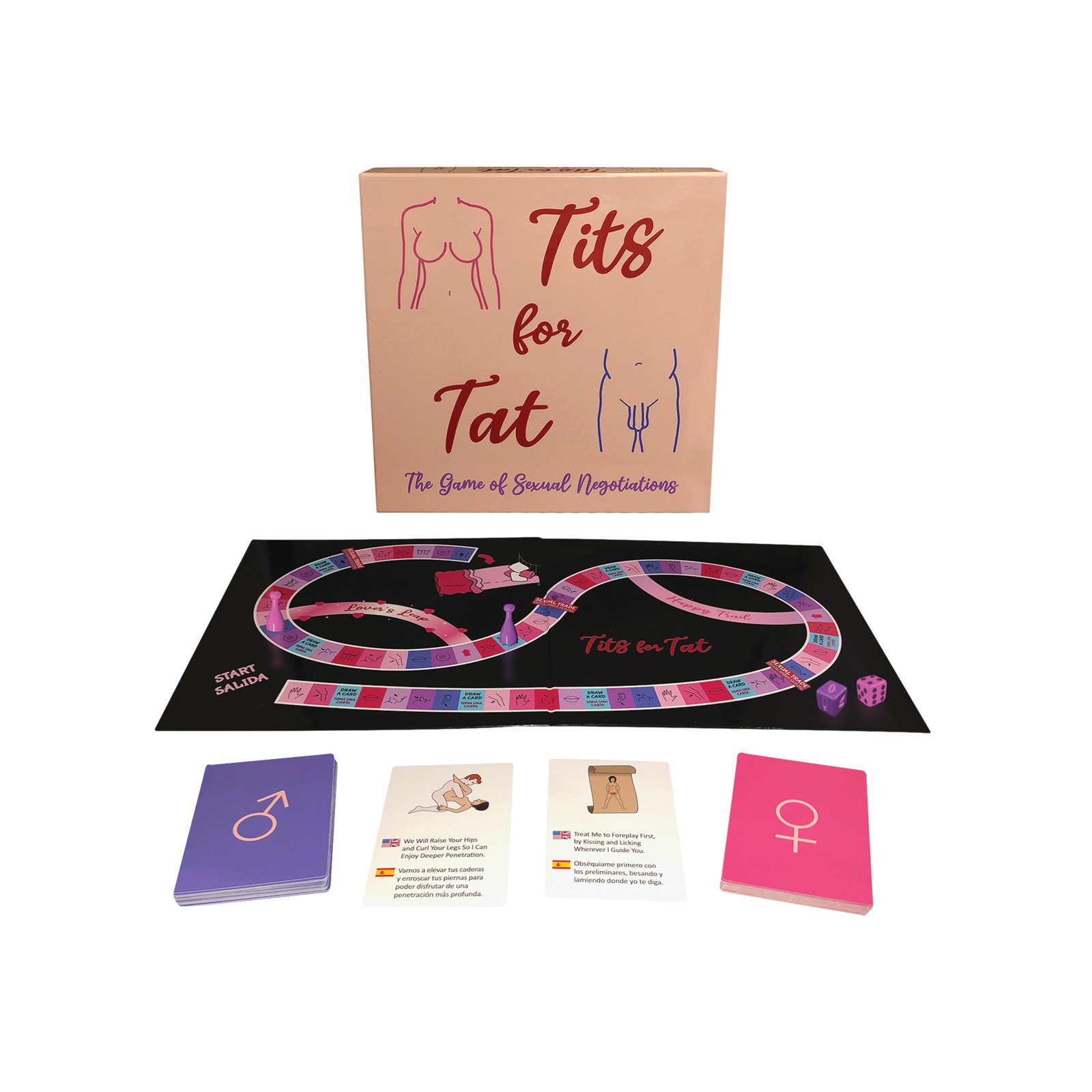 Tits For Tat Adult Board Game