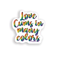 Love Cums Naughty Sticker Pack of 3