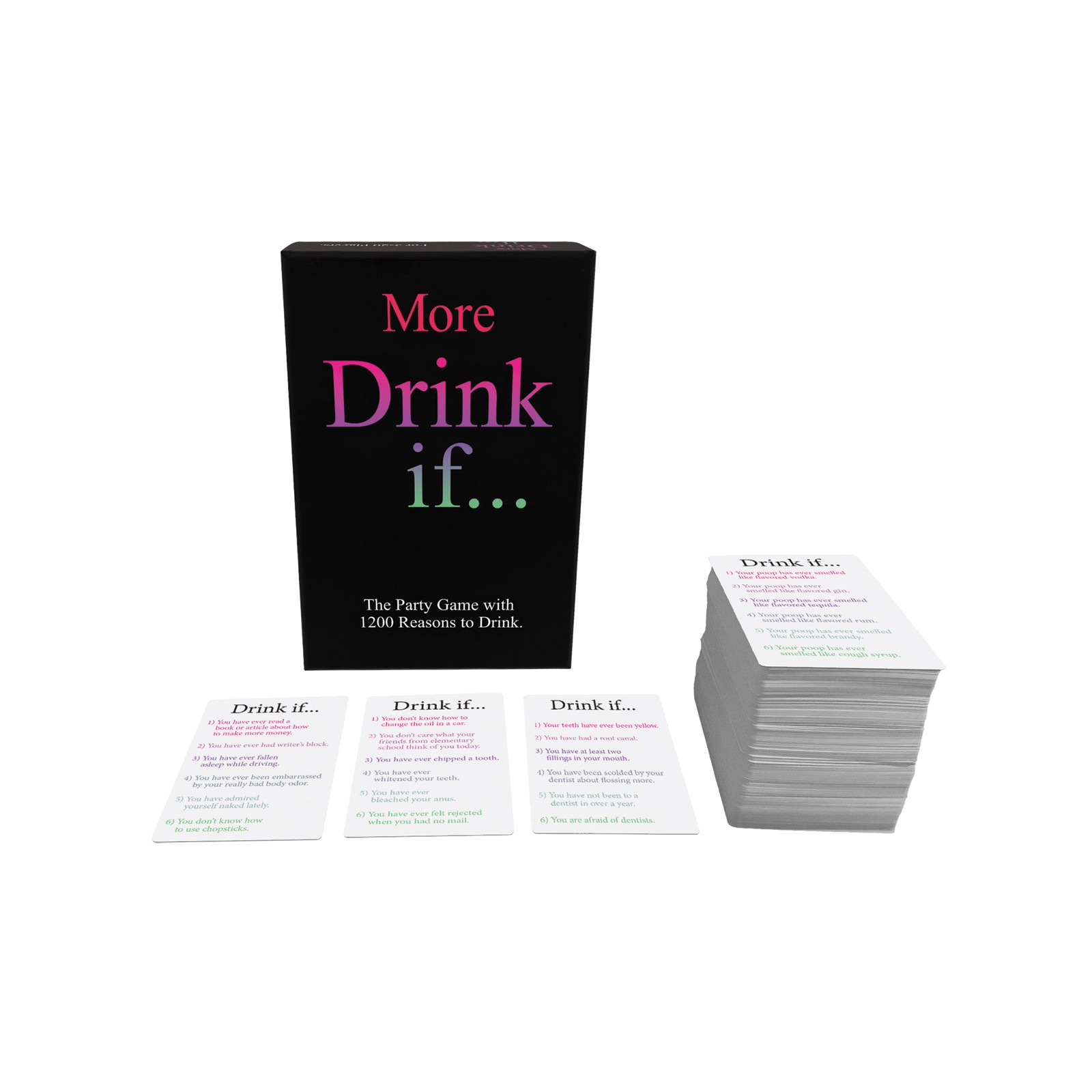 Juego de Cartas Drink If - Divertido Juego de Fiesta