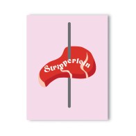 Stripplerloin Fun Greeting Card