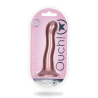 Dildo Curvo para Punto G con Ventosa - 7" Shots Ouch