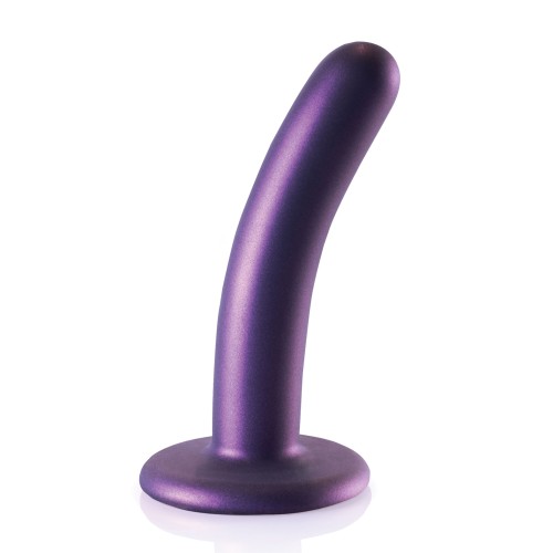 Dildo 5" Liso G-Spot Ouch Púrpura Metálico