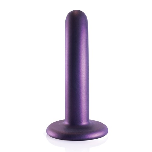 Dildo 5" Liso G-Spot Ouch Púrpura Metálico