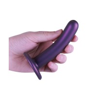 Dildo 5" Liso G-Spot Ouch Púrpura Metálico