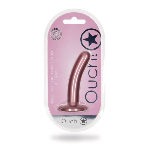 Dildo para Punto G de 5 Pulgadas Oro Rosa de Shots Ouch