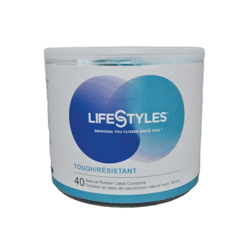 Lifestyles Tough Condoms Bowl of 40