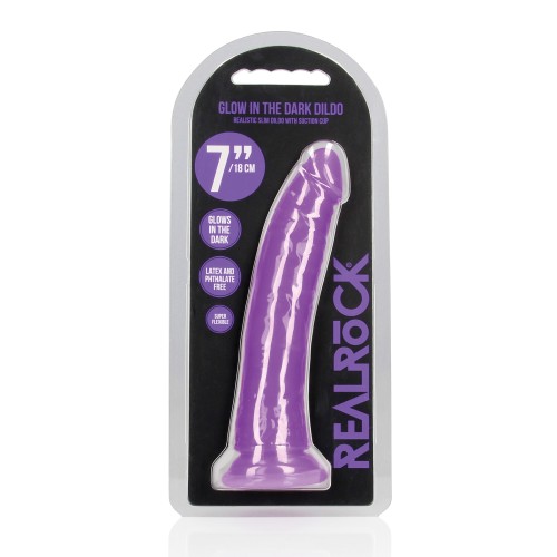 Dildo Slim Brillante Shots RealRock 7 pulgadas