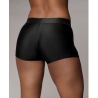 Shots Ouch Boxer Vibrante Negro para Parejas