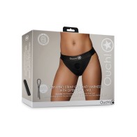 Shots Ouch Vibrating Strap-On Panty Harness