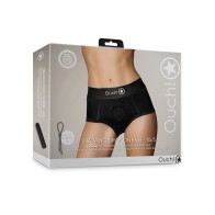 Shots Ouch Vibrating Strap On Brief XS/S