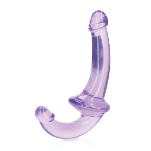 6 Inch Strapless Strap-On Crystal Clear