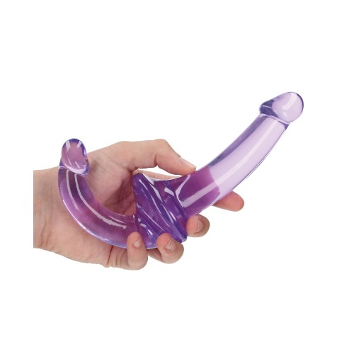 6 Inch Strapless Strap-On Crystal Clear