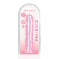 Dildo Recto RealRock de 8" para Todos los Deseos