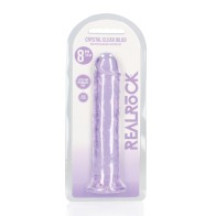 Dildo Transparente RealRock 8"