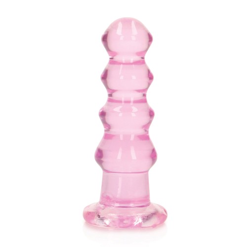 Dildo/Plug Anal Curvy 5.5" Shots RealRock - Rosa