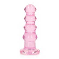 Dildo/Plug Anal Curvy 5.5" Shots RealRock - Rosa