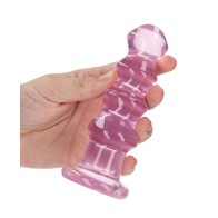 Dildo/Plug Anal Curvy 5.5" Shots RealRock - Rosa