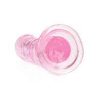 Dildo Recto 6" con Ventosa Rosa Shots RealRock