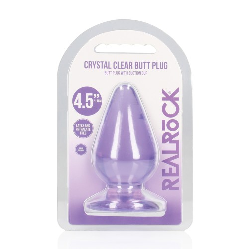 Plug Anal Crystal Clear 4.5 Morado