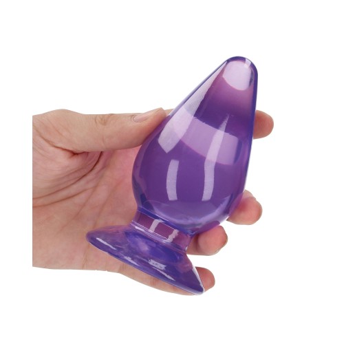 Plug Anal Crystal Clear 4.5 Morado