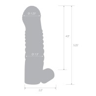 Blue Line C & B 5.25 Vibrating Penis Sleeve