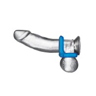 Blue Line Dual Cock & Ball Rings for Enhanced Stimulation