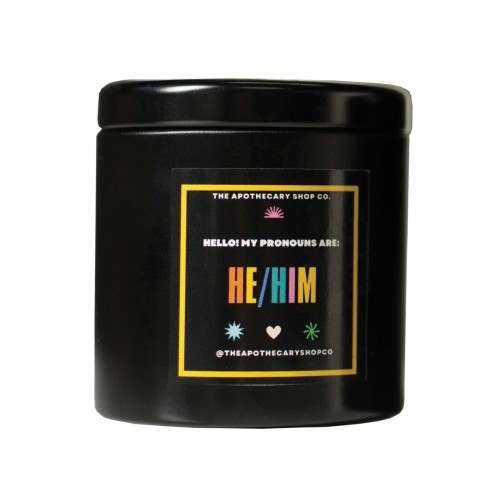 Gender Fluid He/Him Candle