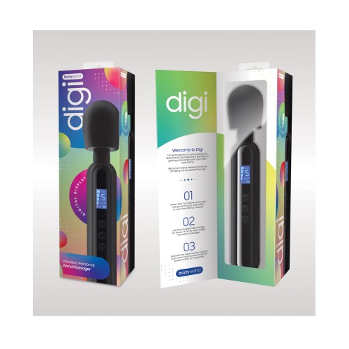 Bodywand Digi Black - Powerful Vibrating Massager