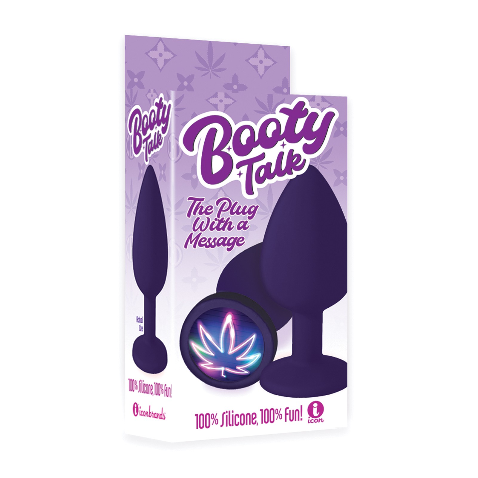 Plug Neon Leaf Booty Calls - Morado