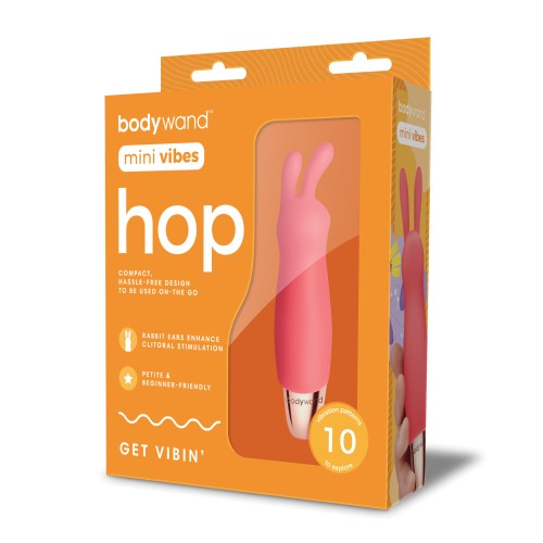 Bodywand Mini Vibes Hop Rojo - Estimulación Clitoriana Intensa