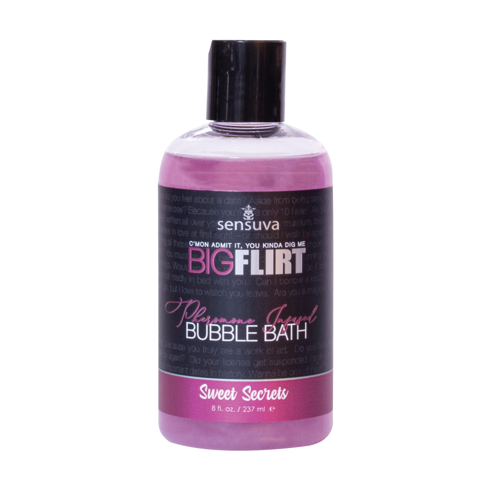 Baño de Burbujas Sensuva Big Flirt 8 oz Secretos Dulces