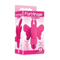 Flirtfinger Butterfly de 9 pulgadas - Rosa Amigable para Viajar