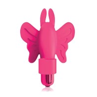 Flirtfinger Butterfly de 9 pulgadas - Rosa Amigable para Viajar